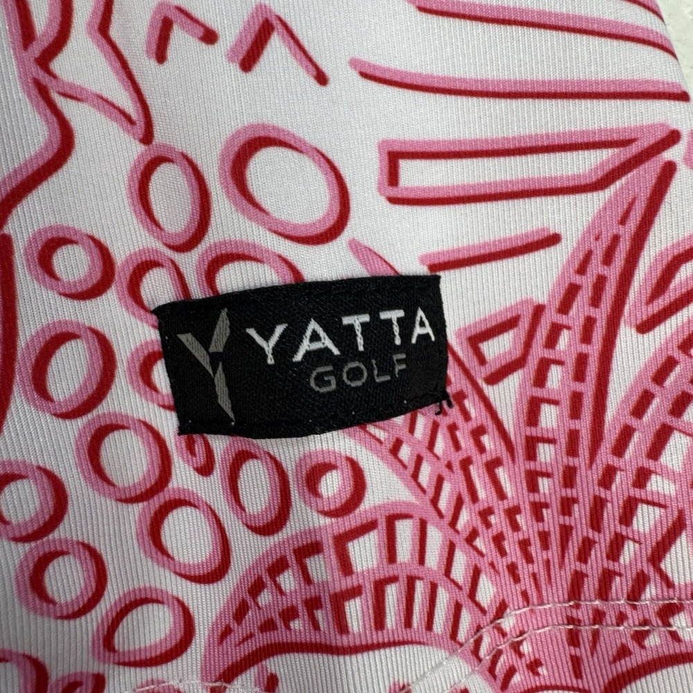 Yatta Golf Shirt Mens‎ XL Shaka Life Hawaiian Tropical Hula Performance Polo - Picture 3 of 7